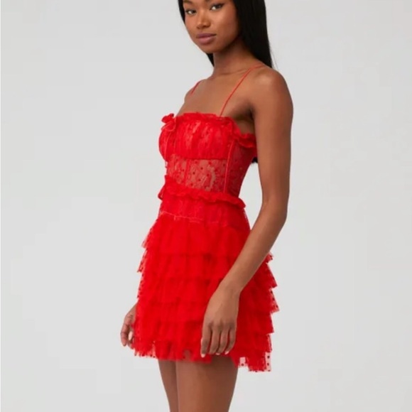 For love And Lemons Jules Mini Dress❤️ - Picture 4 of 8